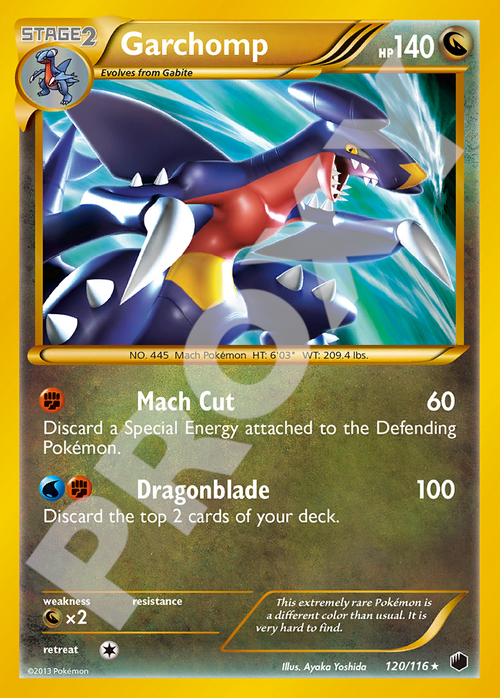 Garchomp 120 – Plasma Freeze | The Proxy Lab