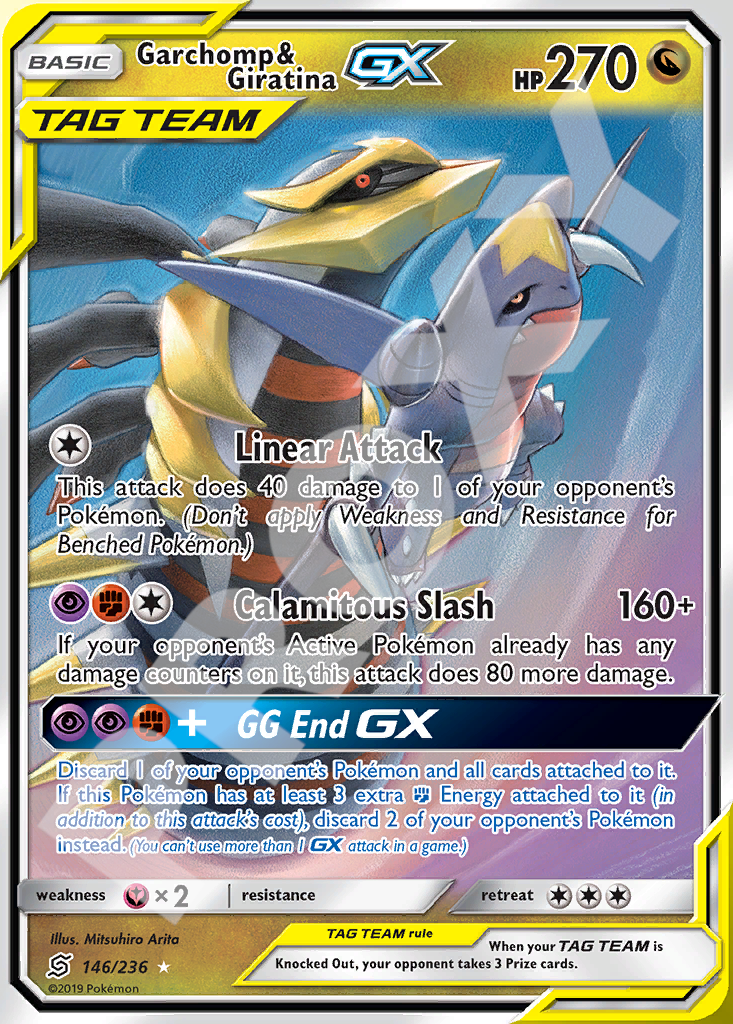 Garchomp&Giratina GX 146 – Hidden Fates | The Proxy Lab