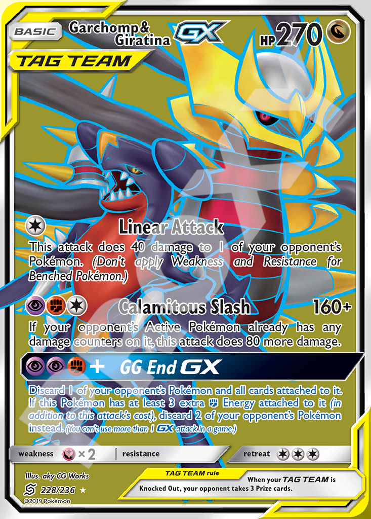 Garchomp&Giratina GX 228 – Hidden Fates | The Proxy Lab