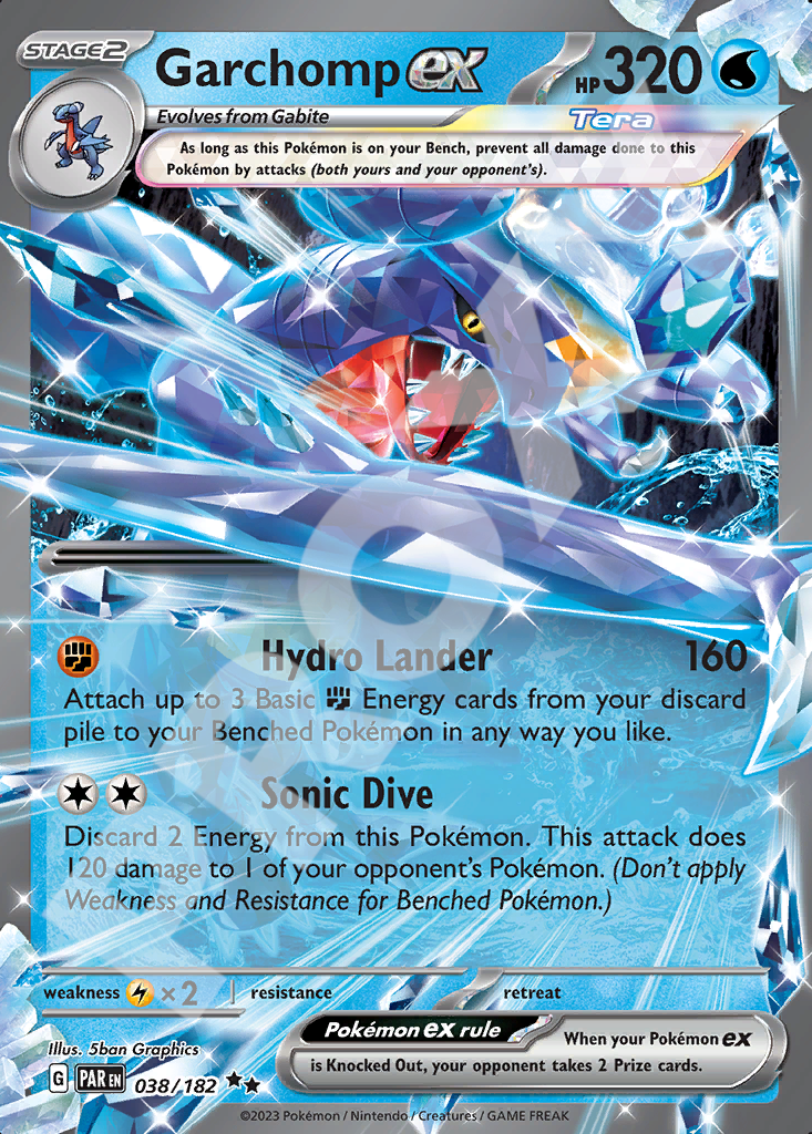 Garchomp EX 038 – Paradox Rift | The Proxy Lab