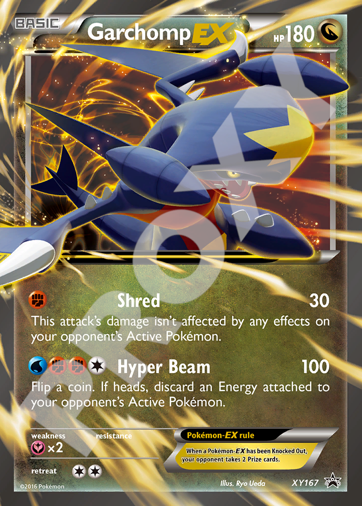 Garchomp EX XY167 – Promos | The Proxy Lab