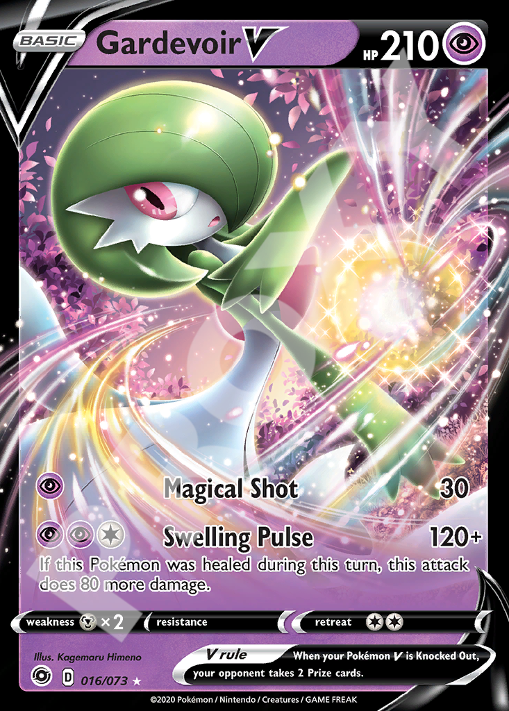Gardevoir V 016 – Champion's Path | The Proxy Lab