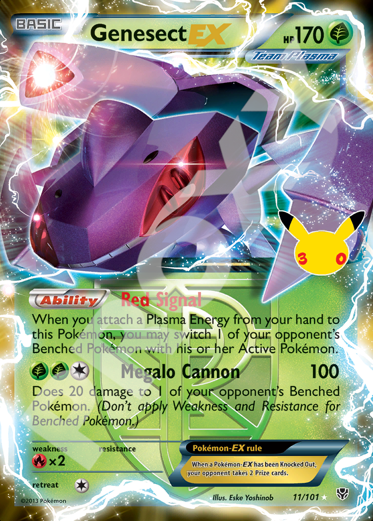 Genesect EX 11 – 30th Celebration | The Proxy Lab