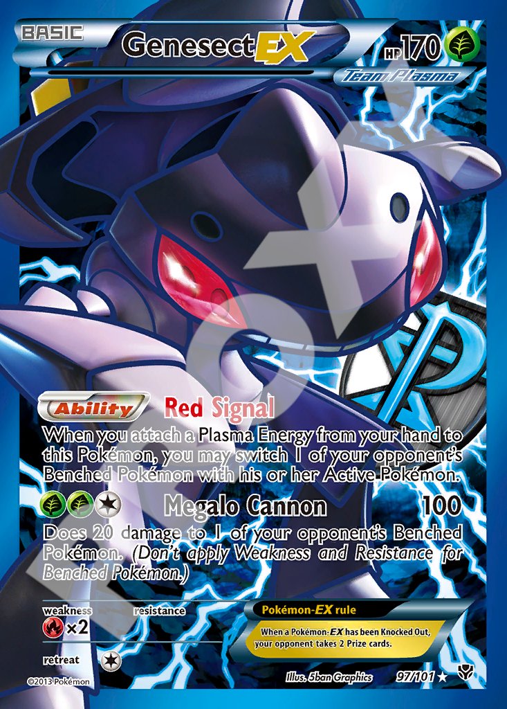 Genesect EX 97 – Plasma Blast | The Proxy Lab