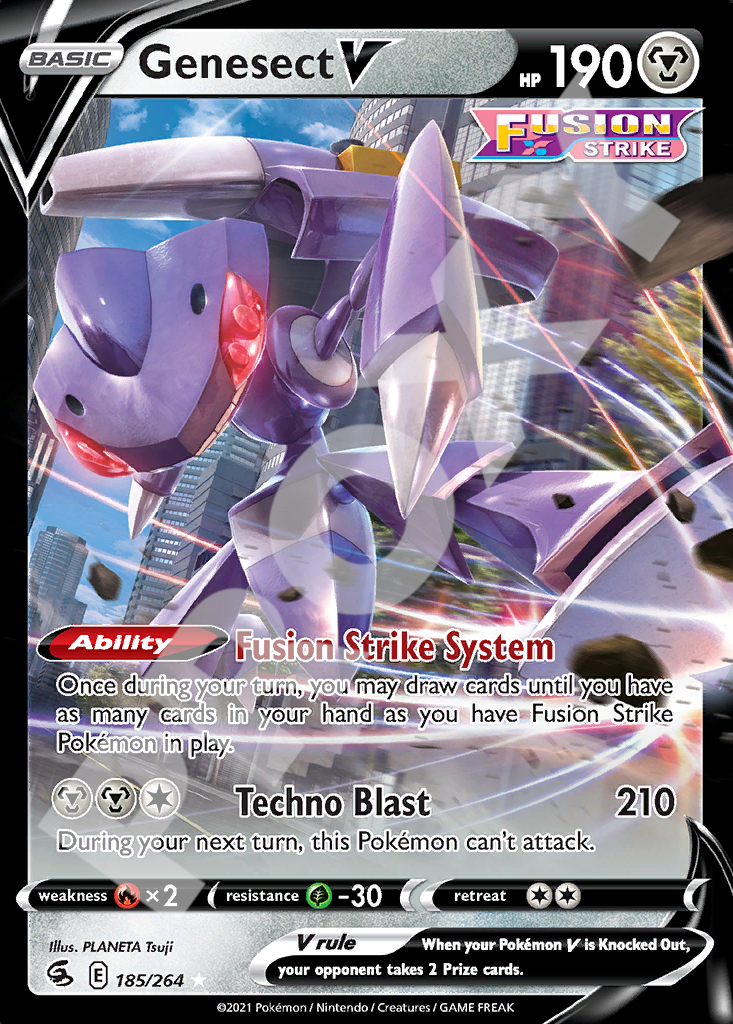 Genesect V 185 – Fusion Strike | The Proxy Lab