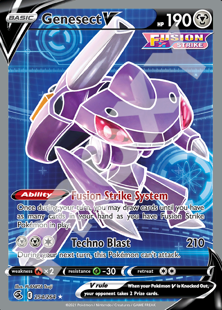Genesect V 254 – Fusion Strike | The Proxy Lab