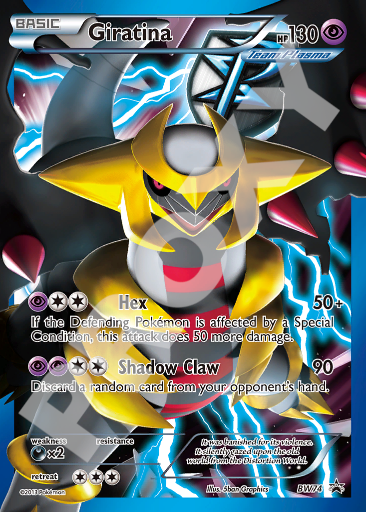 Giratina BW74 – Promos | The Proxy Lab