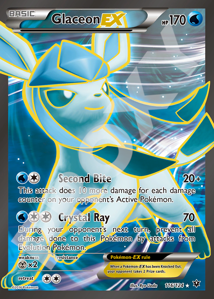 Glaceon EX 116 – Fates Collide | The Proxy Lab