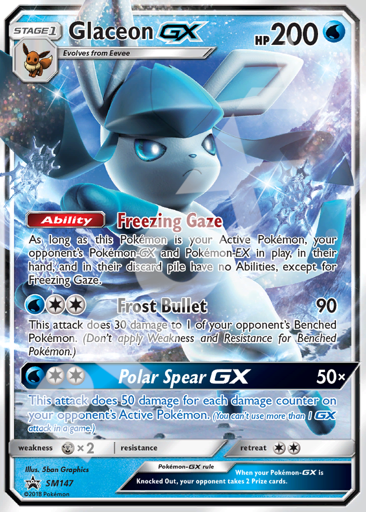 Glaceon GX SM147 – Promos | The Proxy Lab