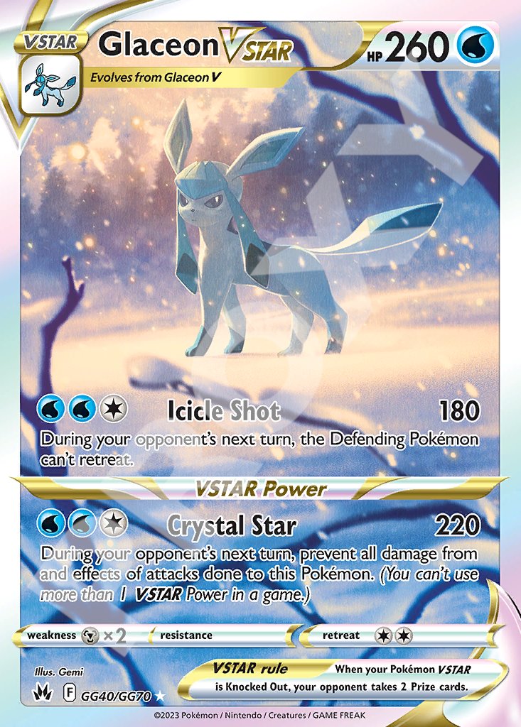 Glaceon VSTAR 040 – Crown Zenith | The Proxy Lab