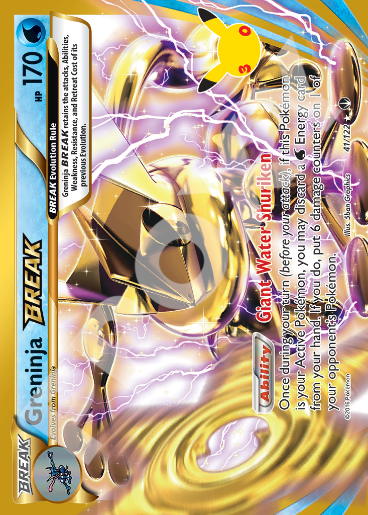Greninja EX 41 – 30th Celebration | The Proxy Lab