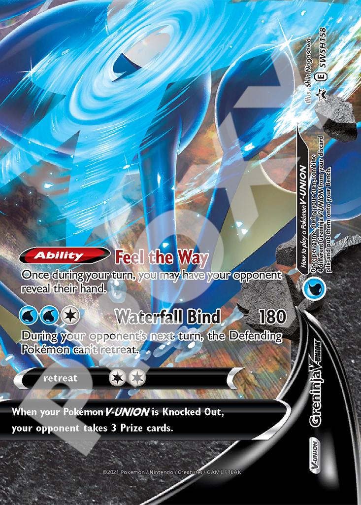 Greninja V-Union SWSH158 – Promos | The Proxy Lab