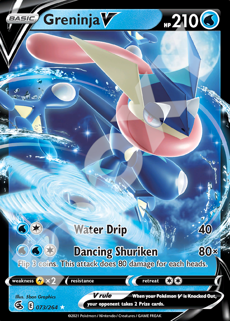 Greninja V 073 – Fusion Strike | The Proxy Lab