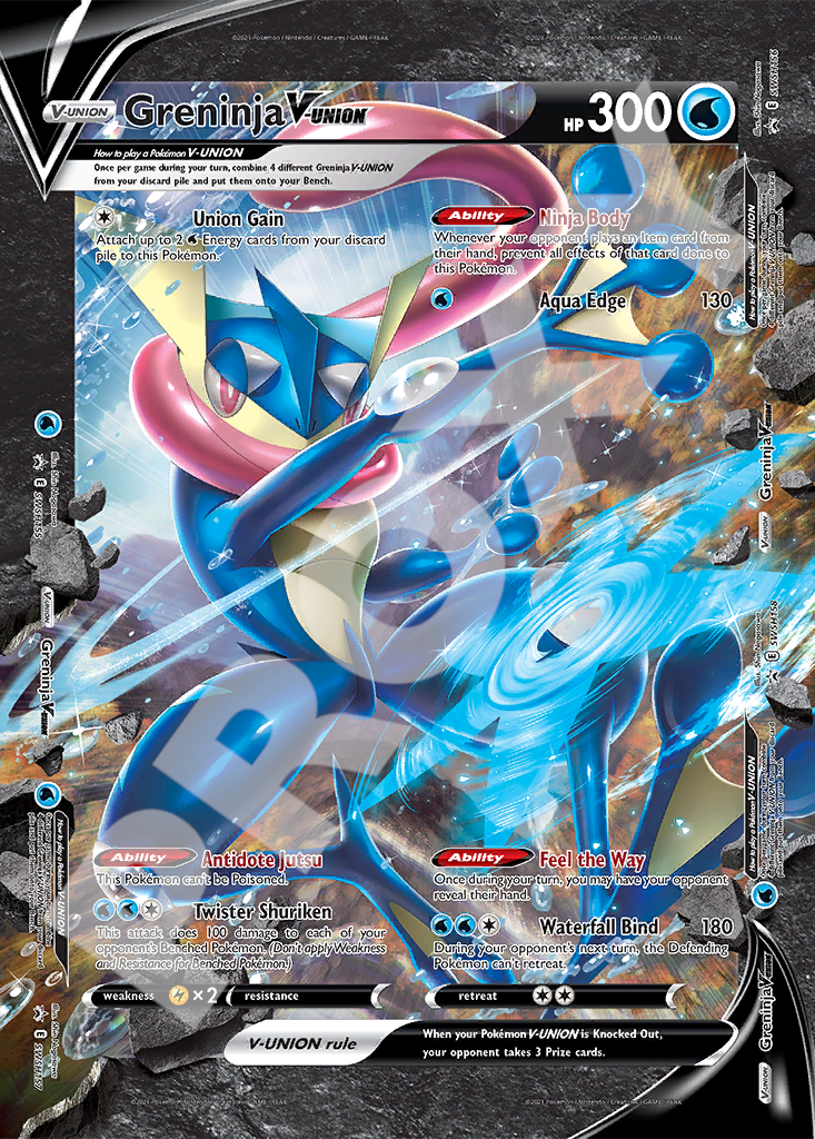 Greninja V Union 001 – Promos | The Proxy Lab