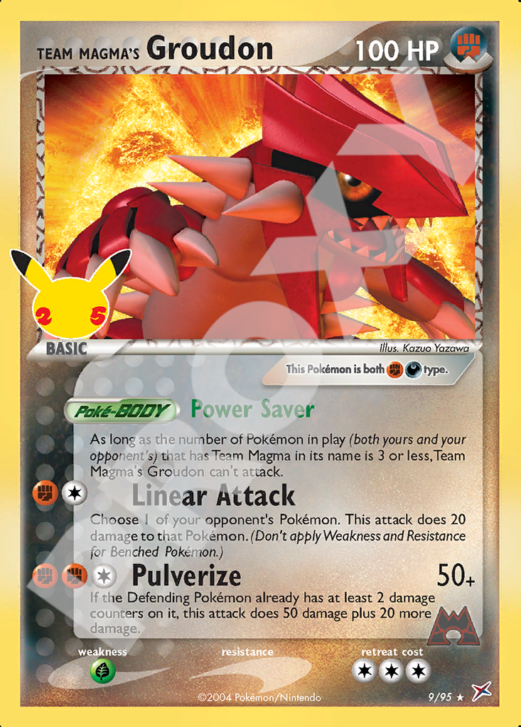 Groudon 9 95 – Celebrations | The Proxy Lab