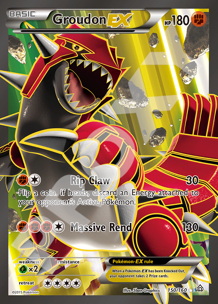 Groudon EX 150 – Primal Clash | The Proxy Lab