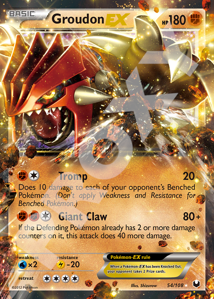 Groudon EX 54 – Dark Explorers | The Proxy Lab
