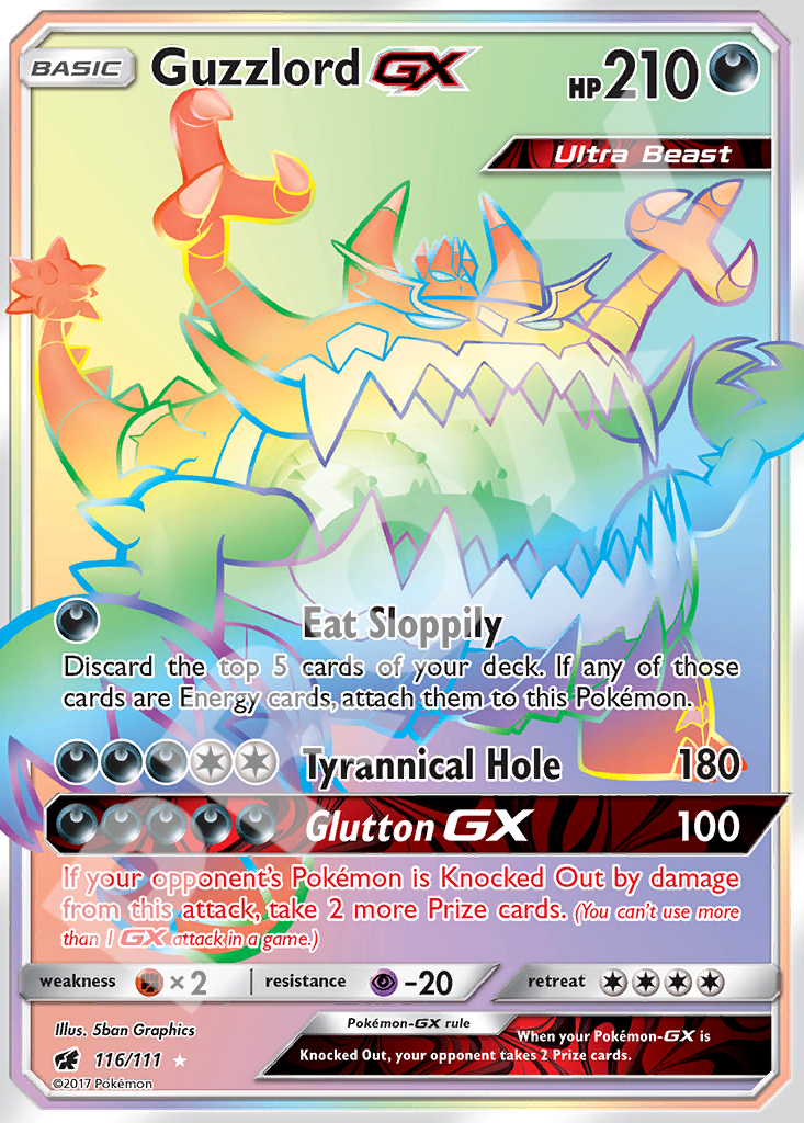Guzzlord GX 116 – Crimson Invasion | The Proxy Lab