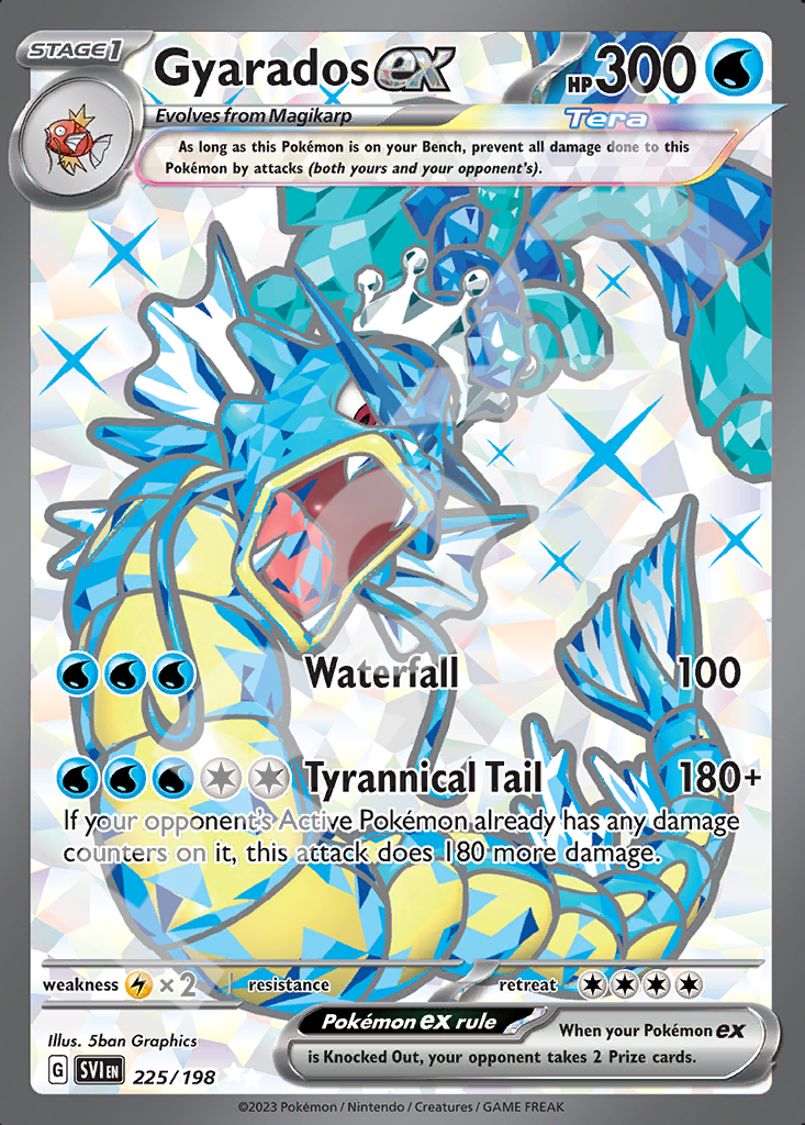 Gyarados EX 225 – Scarlet & Violet | The Proxy Lab