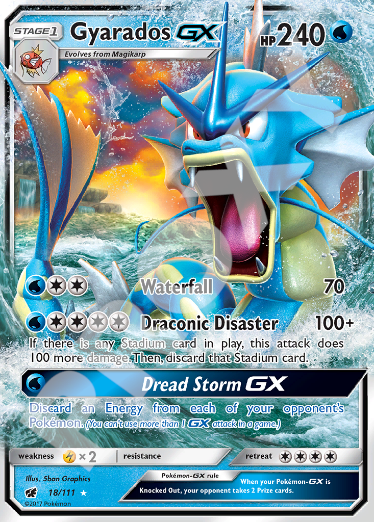 Gyarados GX 18 111 – Crimson Invasion | The Proxy Lab