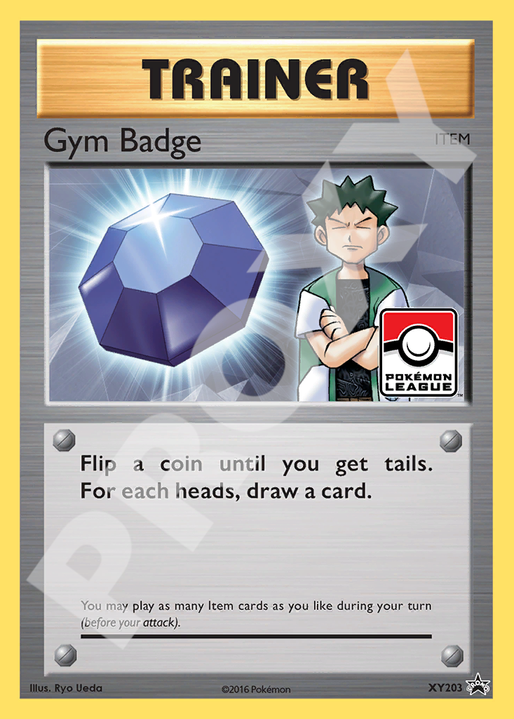 Gym Badge XY203 – Promos | The Proxy Lab