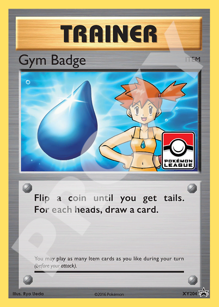 Gym Badge XY204 – Promos | The Proxy Lab