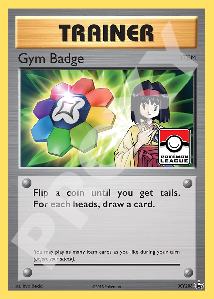 Gym Badge XY206 – Promos | The Proxy Lab