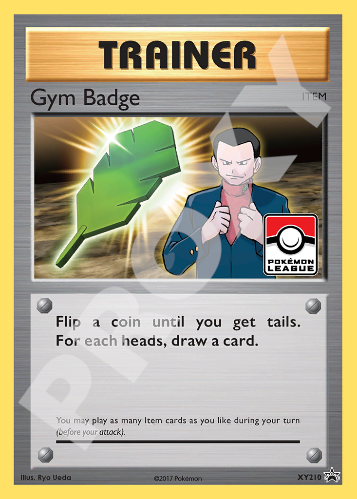 Gym Badge XY210 – Promos | The Proxy Lab