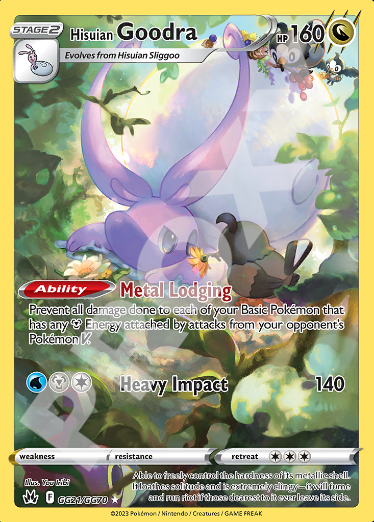 Hisuian Goodra GG21 – Crown Zenith | The Proxy Lab