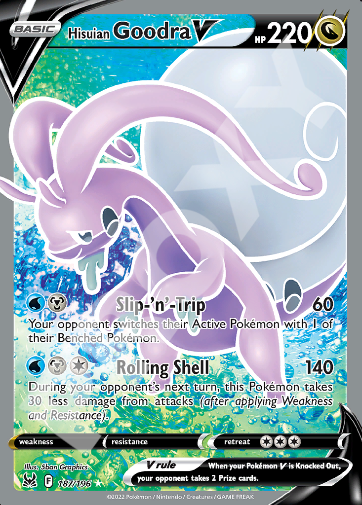 Hisuian Goodra V 187 – Lost Origin | The Proxy Lab