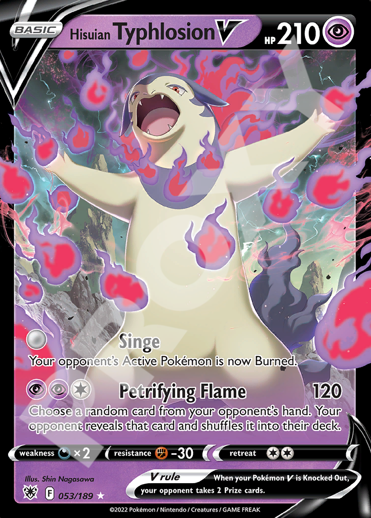 Hisuian Typhlosion V 053 – Astral Radiance | The Proxy Lab