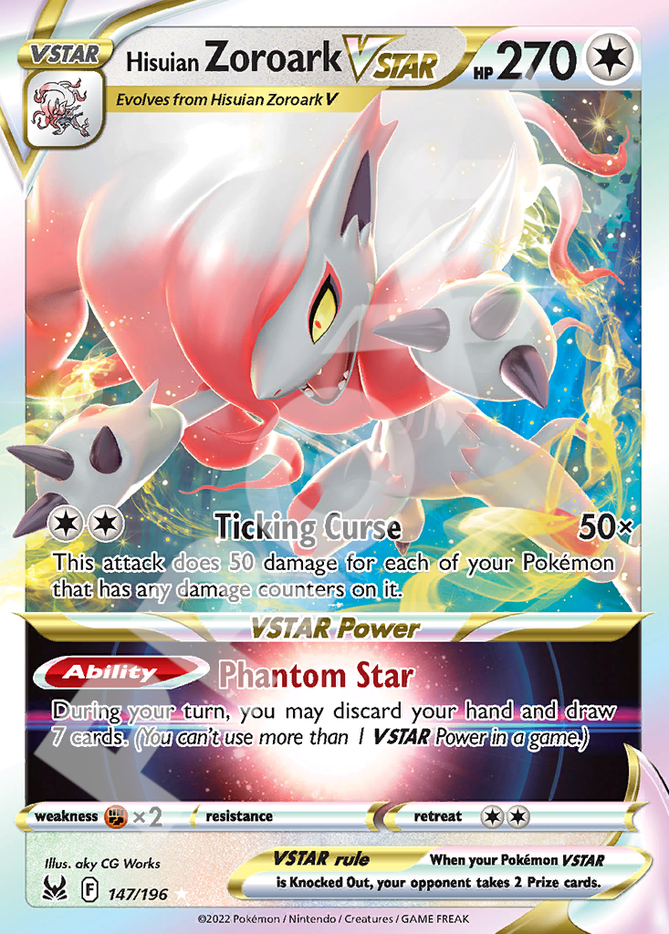 Hisuian Zoroark VSTAR 147 – Lost Origin | The Proxy Lab