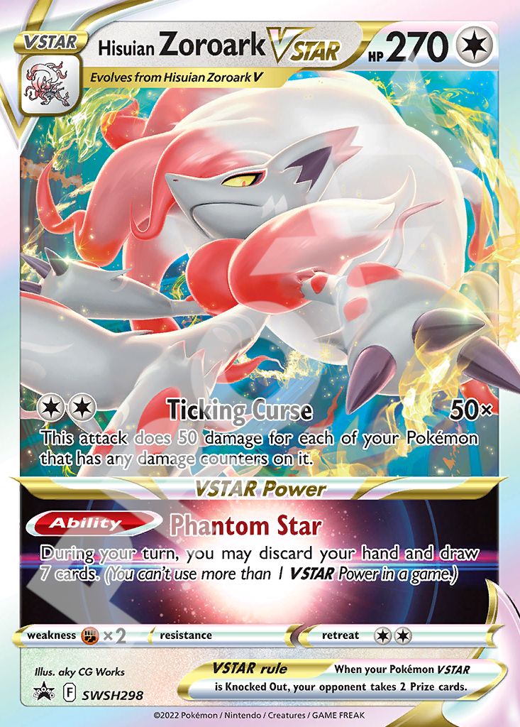 Hisuian Zoroark VSTAR SWSH298 – Promos | The Proxy Lab