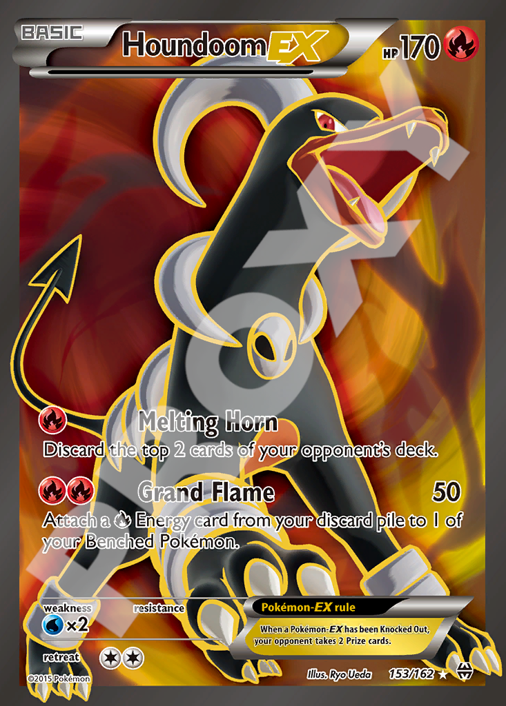 Houndoom EX 153 – Ancient Origins | The Proxy Lab