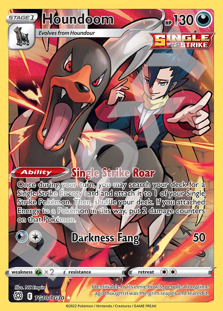 Houndoom Single Strike 010 – Brilliant Stars | The Proxy Lab