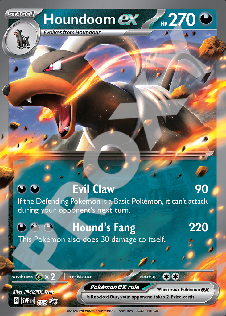 Houndoom ex 103 – Promos | The Proxy Lab
