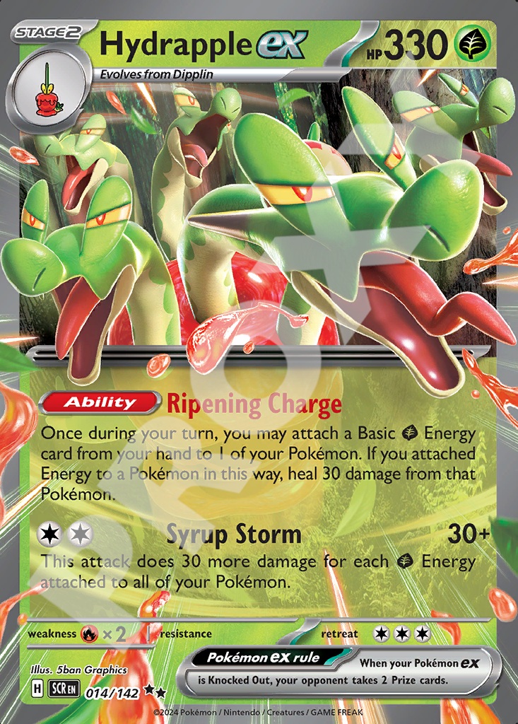 Hydrapple EX 014 – Stellar Crown | The Proxy Lab
