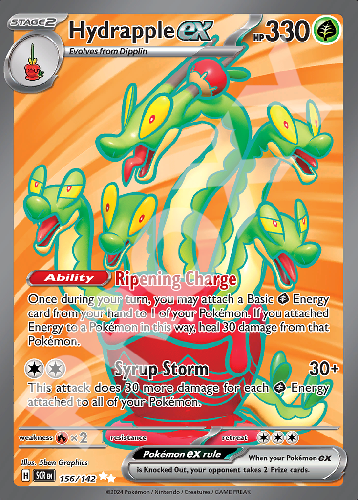 Hydrapple EX 156 – Stellar Crown | The Proxy Lab