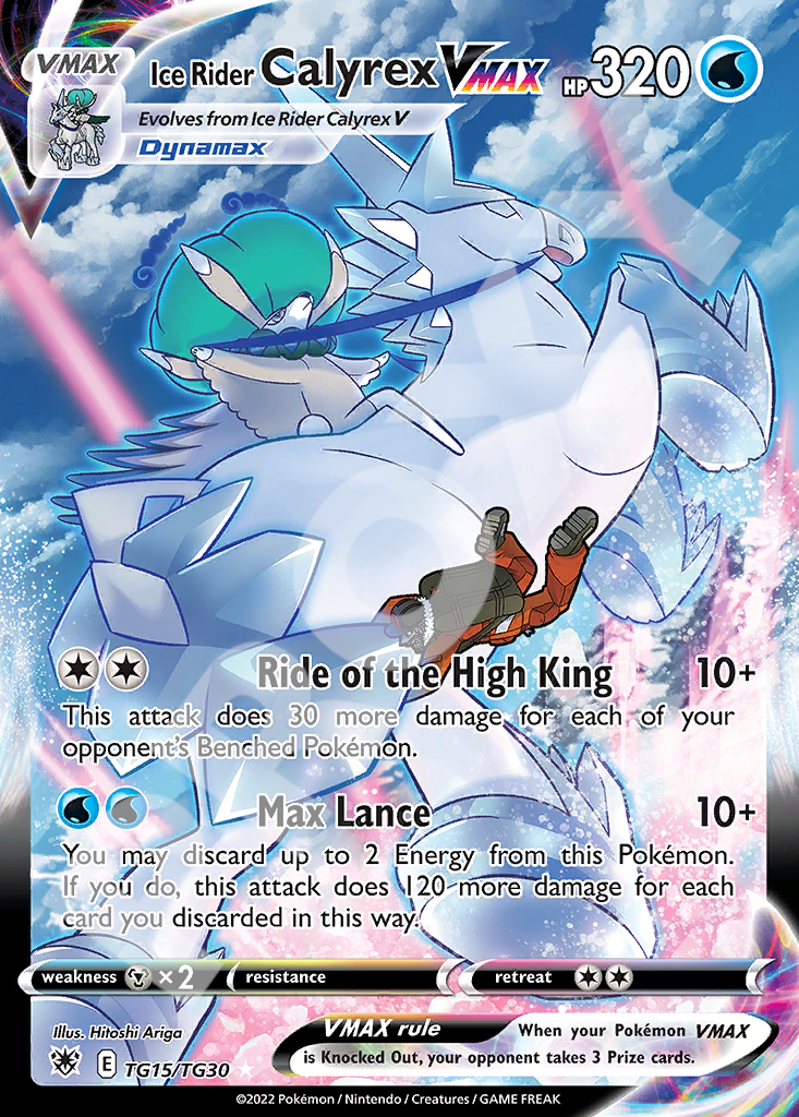 Ice Rider Calyx VMAX 015 – Astral Radiance | The Proxy Lab