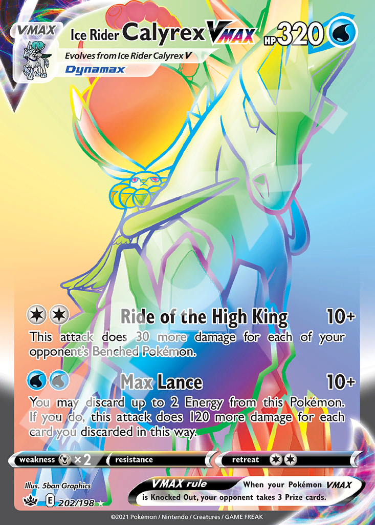 Ice Rider Calyx VMAX 202 – Chilling Reign | The Proxy Lab