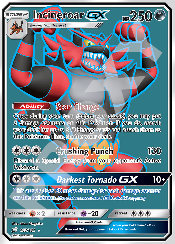 IncineroarGX 167 – Team Up | The Proxy Lab
