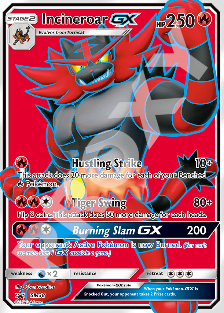 Incineroar GX 5M38 – Promos | The Proxy Lab