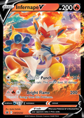 Infernape V SWSH252 – Promos | The Proxy Lab