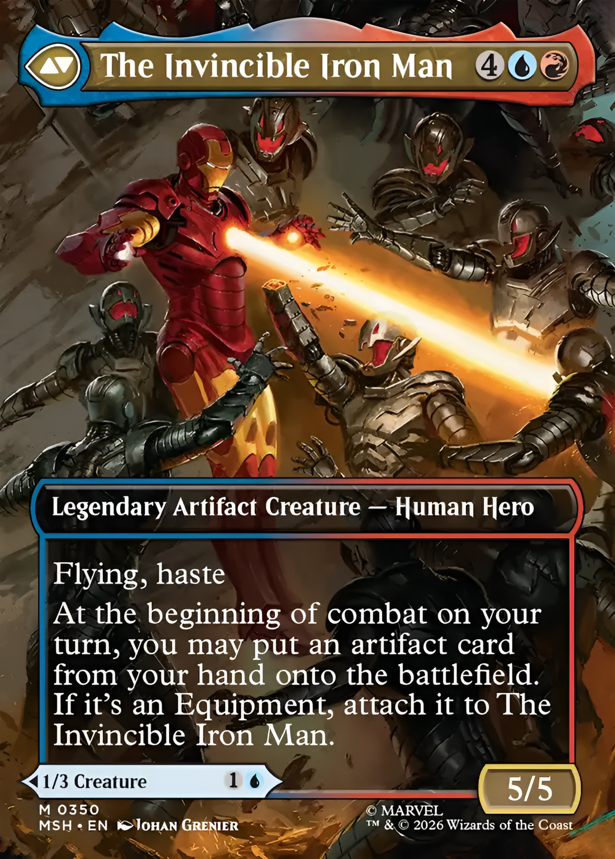 Custom Proxies | DOUBLE SIDED HOLO | Tony Stark - The Invincible Iron Man