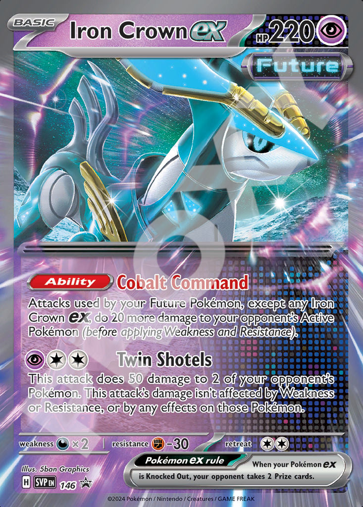 Iron Crown EX 146 – Promos | The Proxy Lab