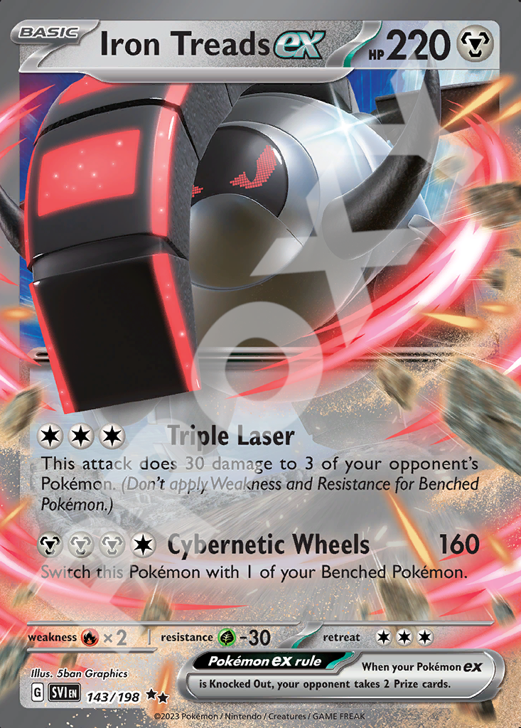 Iron Treads EX 143 – Scarlet & Violet | The Proxy Lab