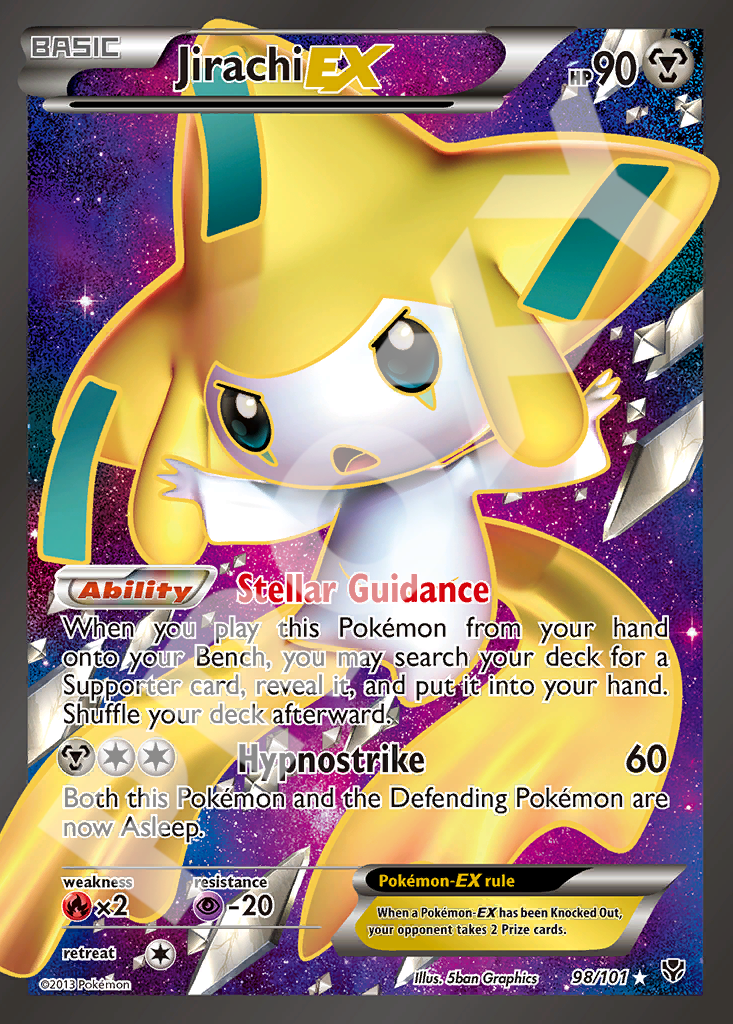 Jirachi EX 98 – Plasma Blast | The Proxy Lab