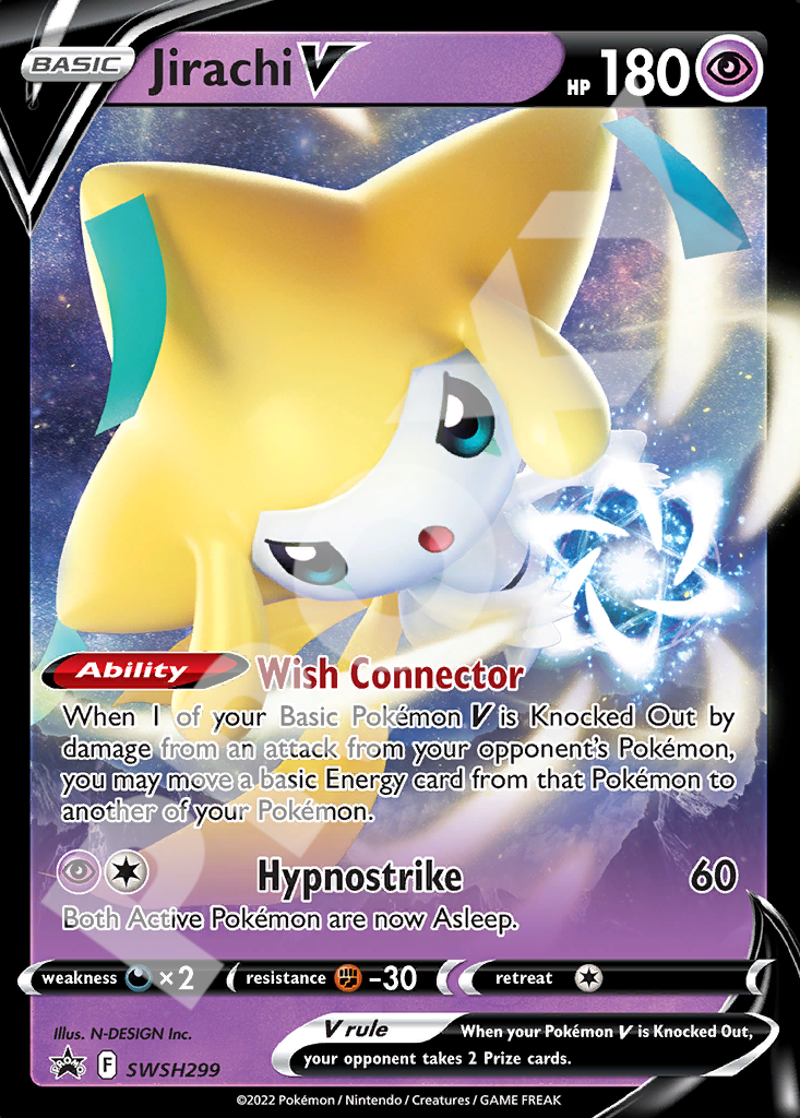 Jirachi V SWSH299 – Promos | The Proxy Lab