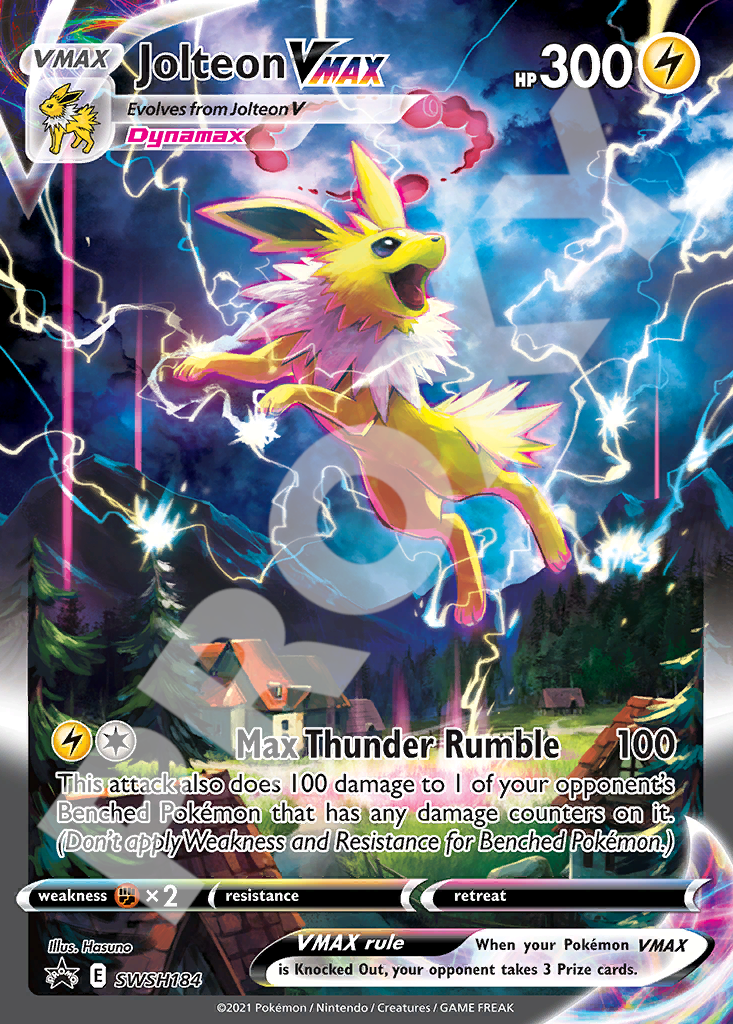 Jolteon VMAX SWSH184 – Promos | The Proxy Lab