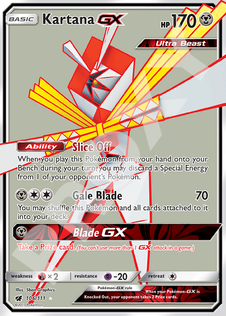 Kartana GX 106 – Crimson Invasion | The Proxy Lab